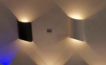 Ronde wandlamp 10W COB 180°