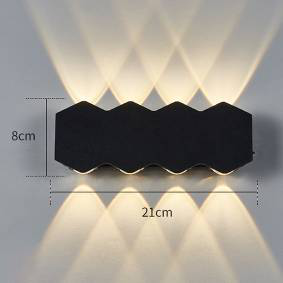 Gevelarmatuur up/down 4W 120mm (model II)