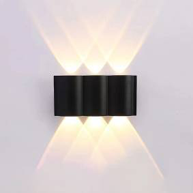 Buitenwandlamp 3W ovaal design