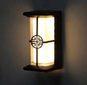 Buitenwandlamp 12W 270° design III