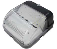 Wall pack 80W schemersensor compact